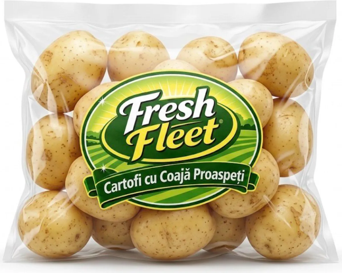 Pungă cu cartofi proaspeți cu coajă Fresh Fleet
